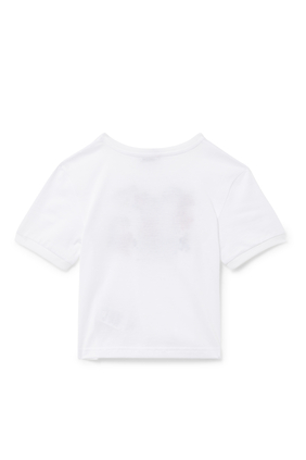 White DG Floral T-Shirt